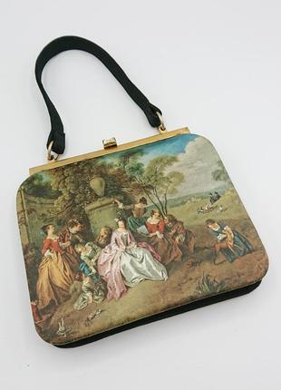 Вінтажна колекційна сумка клатч 40-50х франція