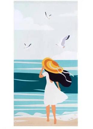 Полотенце пляжное 70 × 140 см