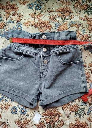 Шорти шортики джинсові 122-128-134 7-8 років3 фото
