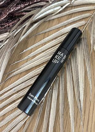 Оригінал make up factory mascara even more volume туш для вій оригинал туш для ресниц