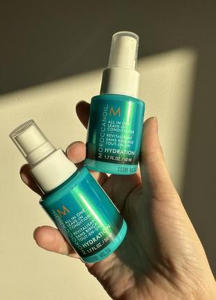 Незмивний кондиціонер спрей moroccanoil hydration 50 мл