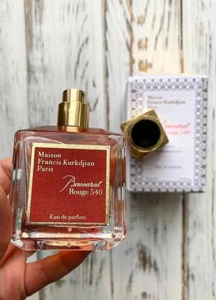 Maison francis kurkdjian paris baccarat rouge 540 парфюмированная вода 70 ml бакара баккара руж 540