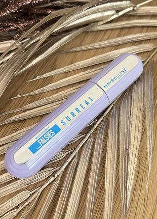 Оригинальный водостойкая тушь для объема и удлинения ресниц maybelline new york falsies surreal