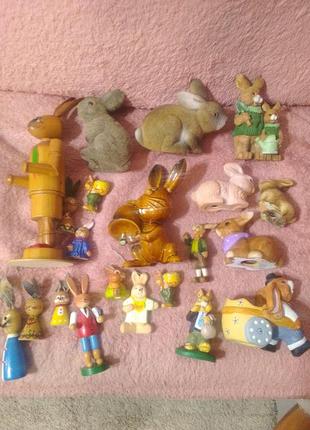 Заяц. кролик. статуэтка. фигурка. германия.