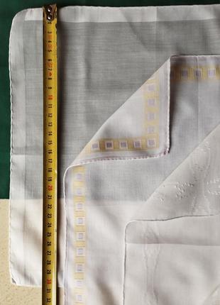 Швейцарское качество!👌новые сверхтонкие батистые платочки,, носовички 28-32, шов роуль💓7 фото