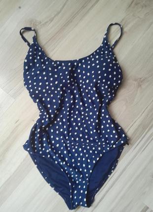 Купальник суцільний,купальник з пуш-ап,купальник утяжка h&m