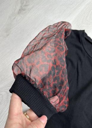 Футболка zara с воланами4 фото