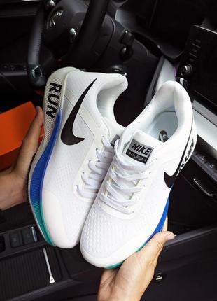 Чоловічі кросівки nike run білі
