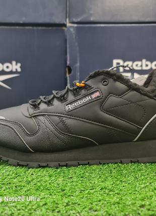 Мужские кроссовки reebok classic leather оригинал fz1188 зима sale1 фото