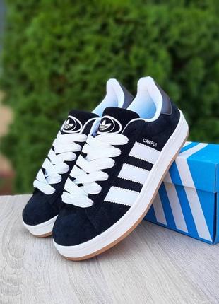 Кросівки center adidas nepal чорні з білим на бежевій