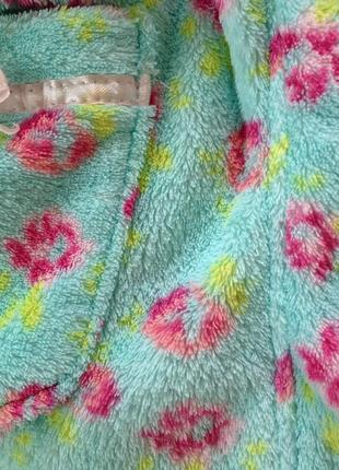 Халат дівчинці для басейну/пляжу на 4-5 років3 фото