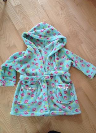 Халат дівчинці для басейну/пляжу на 4-5 років