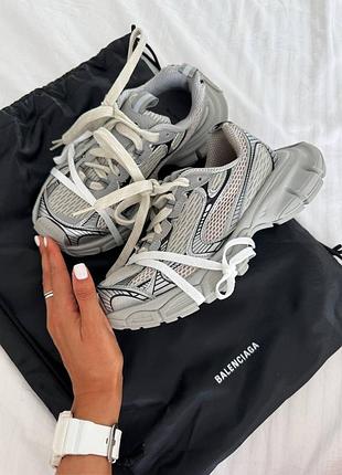 Кроссовки в стиле balenciaga 3xl pink silver premium