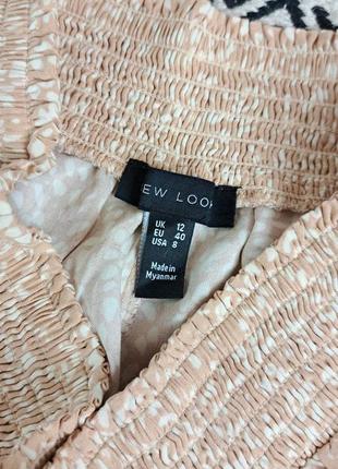 Брендовые очень красивые широкие летние брюки палаццо new look🤍6 фото