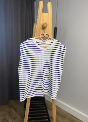 Zara футболка в полоску
