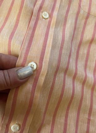 Рубашка лен brioni