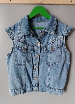 Shein джинсовый жилет eur 36