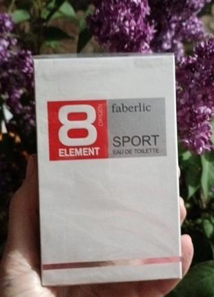 Туалетная  вода 8 element sport