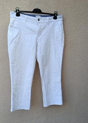 Білі котонові джинси us polo assn chino crop1 фото