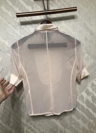 Блуза тілесно-перського кольору10 фото