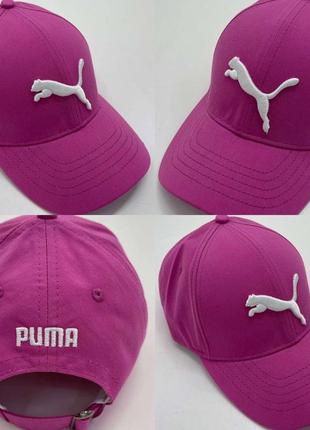 Кепка puma розовая бейсболка пума женская1 фото