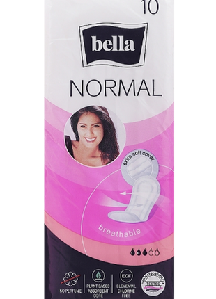 Прокладки гигиенические bella normal. 10 шт