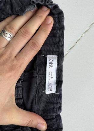 Zara, крутые карго брюки с карманами 128 р5 фото