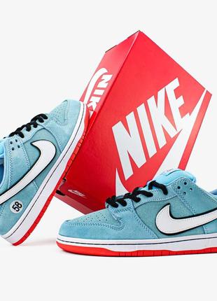 Кроссовки мужские nike sb dunk low gulf "blue orange