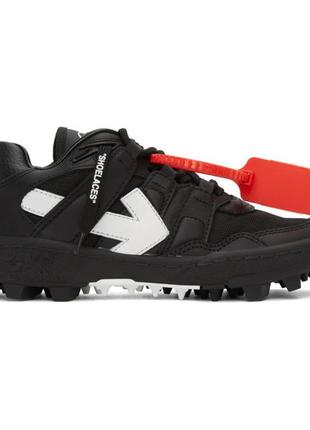 Кросівки off-white black mountain cleats sneakers. оригінал