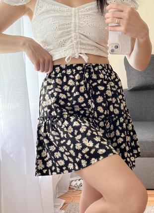 Юбка от shein и цветочный принт😍