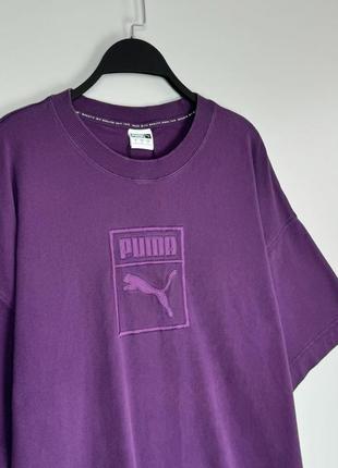 Puma oversize футболка, от известного бренда.2 фото