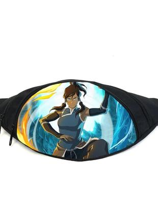 Поясна сумка бананка аватар легенда про корре (gb lk -05) gear bag чорна