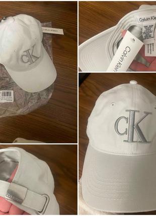 Кепка calvin klein серая. оригинал1 фото