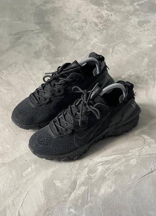 Мужские кроссовки nike react vision black