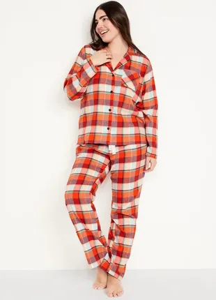 Піжама фланель в клітинку old navy