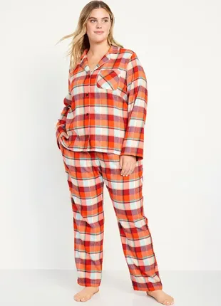 Піжама фланель в клітинку old navy