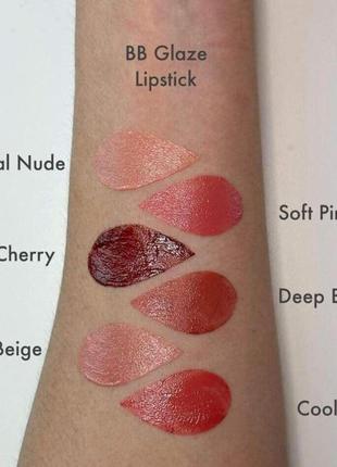 Глазированная губная помада вв farmasi soft pink 02 4 г