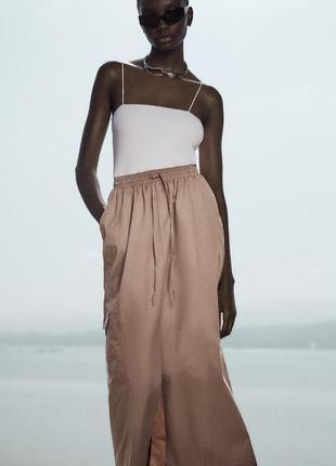 Стильное платье-сарафан zara