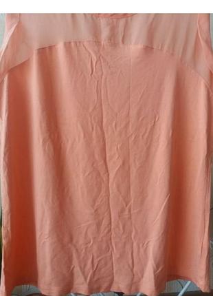 Блуза комбинированная.р 48/50.4 фото