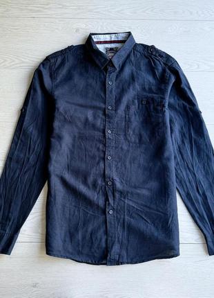 Сорочка рубашка cedarwood state 55% linen 45% cotton