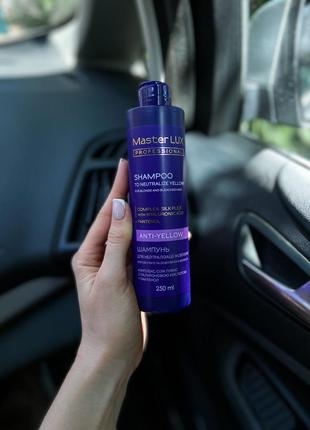 Шампунь для холодного оттенка блонда