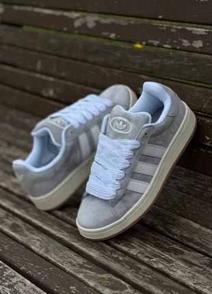 Кроссовки adidas campus grey4 фото