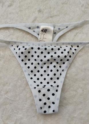 Трусики в горох