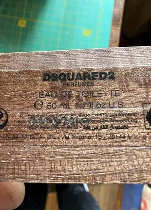 Туалетная вода dsquared2 he wood rocky mountain 50 мл4 фото