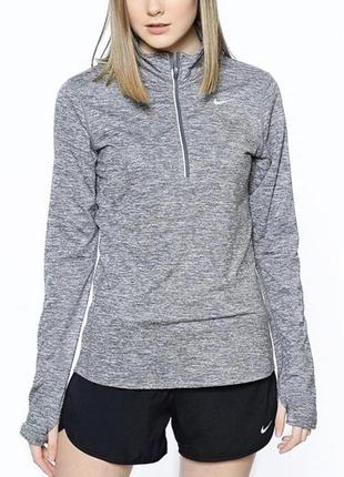 Женская кофта лонгслив nike History half zip women's long sleeve top