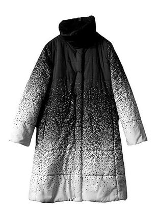 Пальто пуховик на синтепоне marimekko зимнее пальто женское marimekko mika piirainen стеганое дизайнерское пальто