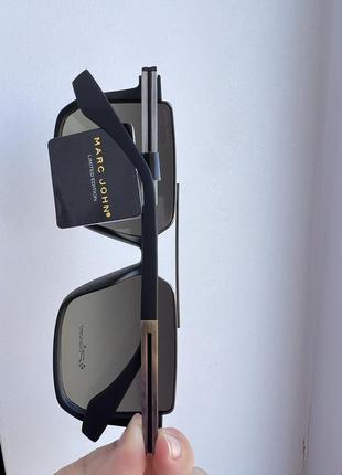 Фірмові сонцезахисні матові окуляри marc john polarized mj08224 фото