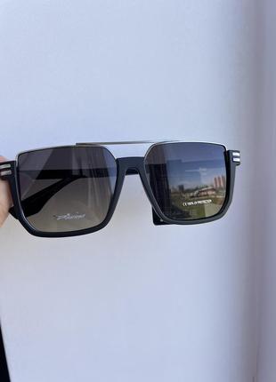 Фірмові сонцезахисні матові окуляри marc john polarized mj08227 фото