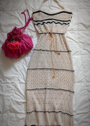 🌹 italy,  couture сукня, городской  сарафан, пляжное длинное  платье люкс