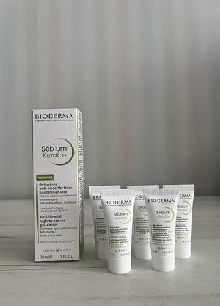 Биодерма себиум керато+ гель-крем против несовершенств bioderma sebium kerato+
